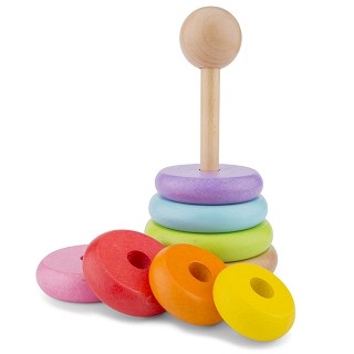 Rainbow stacking toy